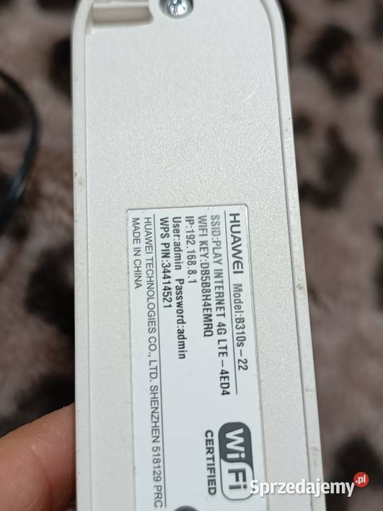 router Huawei LTE CPE B310 znany również jako