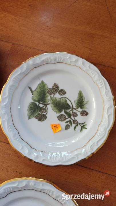 Przepiękne ręcznie malowane owoce na białej