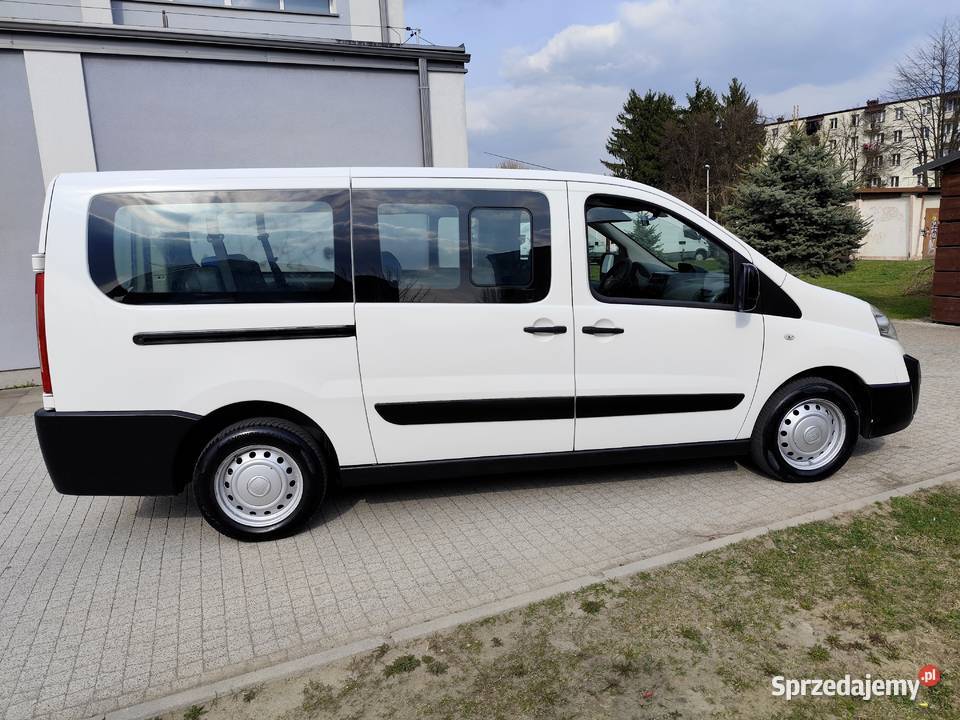 Fiat Scudo 20 Multijet 120 2008 9 Osobowe diesel Jasło