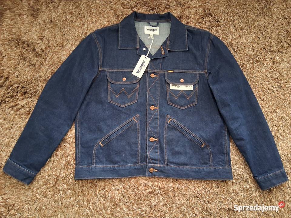 Nowa Kurtka jeansowa Wrangler ICONS 124 MJ Rozmiar XXL Łódź