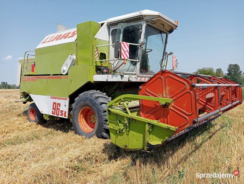 Claas Dominator 96 na Hydrostacie świętokrzyskie Probołowice