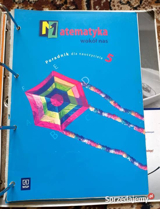 Matematyka wokół nas poradnik nauczyciela 46 materiały dla nauczyciela podkarpackie Rzeszów sprzedam