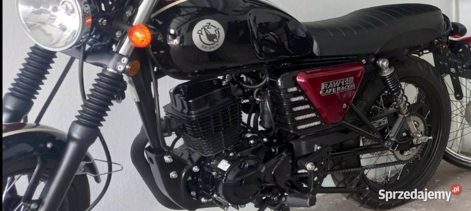 Junak Raw125 Cafe Racer akryl śląskie Siemianowice Śląskie