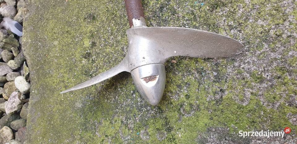 Śruba napędowa aluminiowa zaburtowa do łódź sprzedam