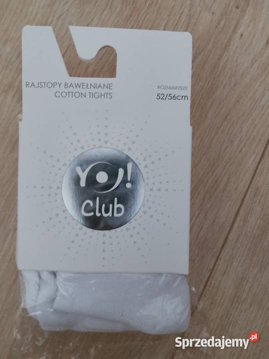 Rajstopy bawełniane białe 5256 małopolskie