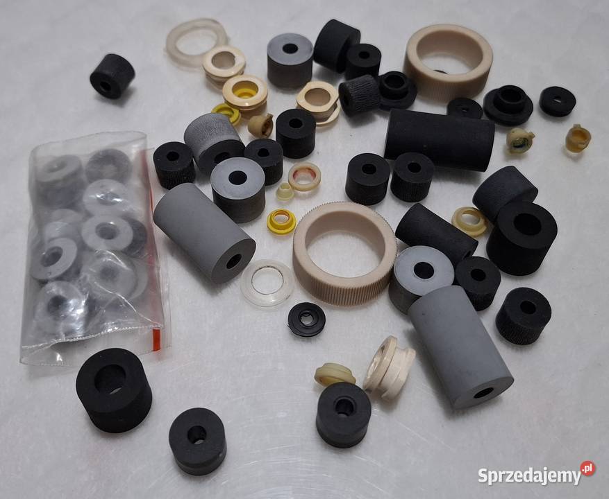 Gumowe podkładki tuleje mix zestaw śląskie Czeladź