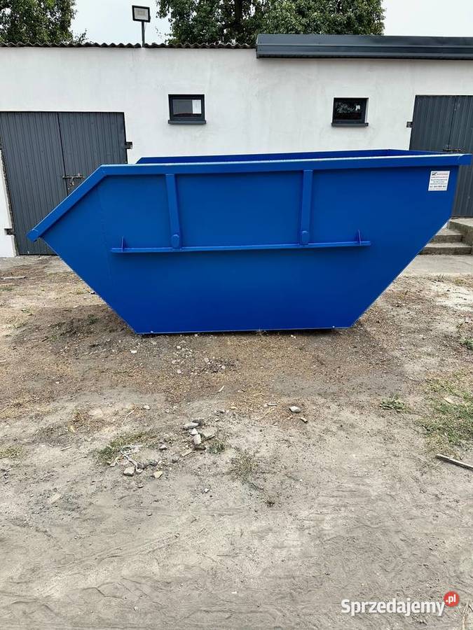 Kontener mulda 7 m3 asymetryczna pojemnik na Niedrzew Pierwszy