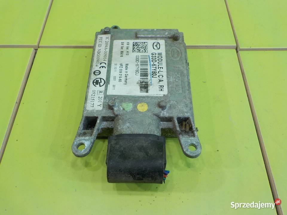 MAZDA 6 GH II LIFT 22 D sterownik modul lampy Układ elektryczny, zapłon Suków