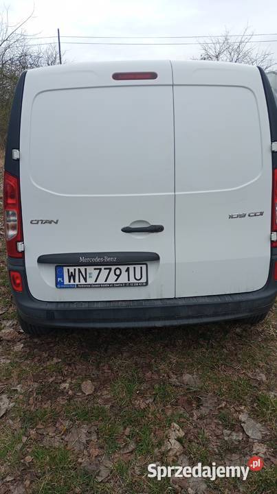 Mercedes CITAN 2016r 15 cdizamiana Nurzec-Stacja sprzedam