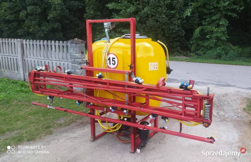 Opryskiwacz 400l lance 12m nowy typ ładny stan nieuszkodzony małopolskie Gruszów Wielki sprzedam