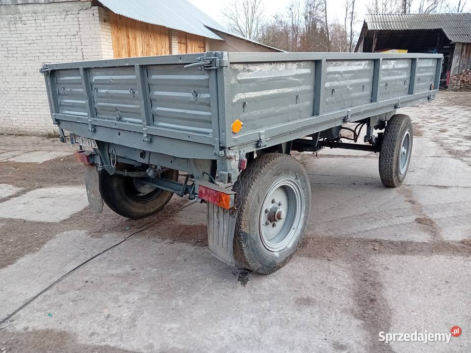 Przyczepa Autosan D 46 zarejestrowana i nieuszkodzony Basznia Dolna