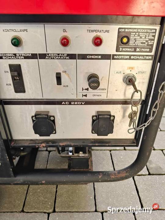 Agregat prądotwórczy Honda 5500 wat Luzino