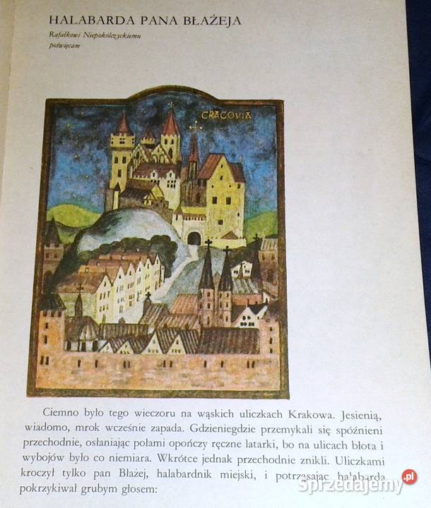 Halabarda Pana Błażeja Anna Lisowska Chełm sprzedam
