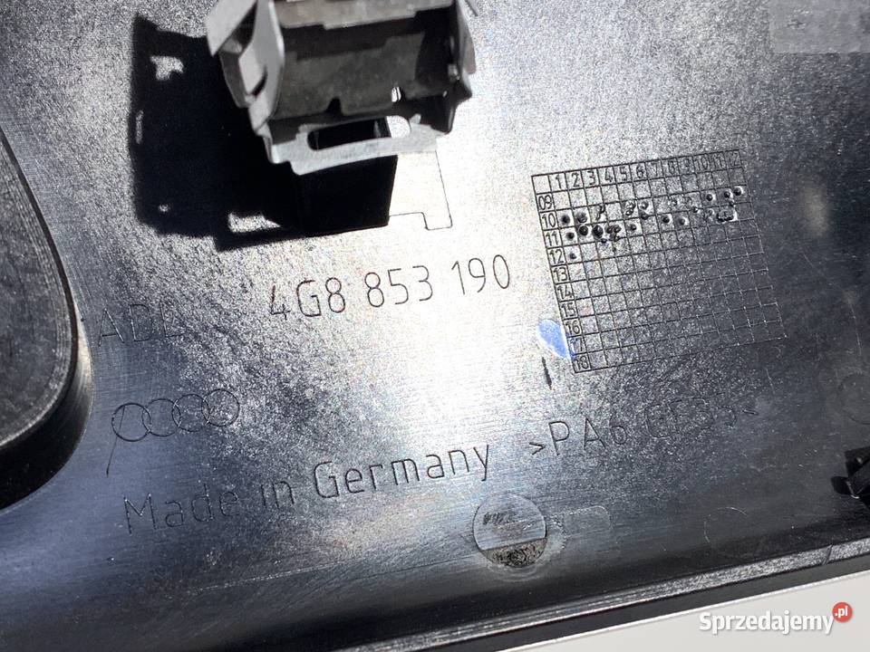 LISTWY DEKOR AUDI A7 4G 4G8853190 Hatchback 1018 osobowe podkarpackie