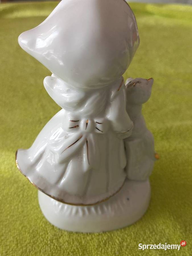 Figurka porcelanowa Dziewczynka z pieskiem Figurki kujawsko-pomorskie Toruń