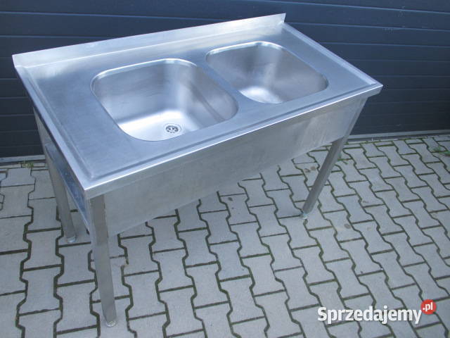 Zlew 2 Komory Dwukomorowy Stal Nierdzewna wielkopolskie Ostrów Wielkopolski
