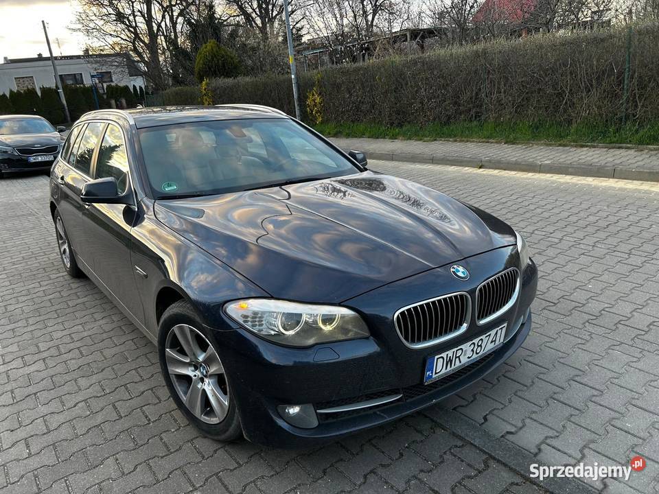 BMW Seria 5 520d Raty Prywatnie Automat Czujniki Wrocław