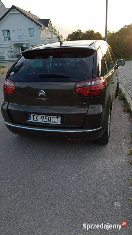 Citroen C4 Picasso FL 16 HDi 2011 Rok produkcji 2011 C4 Picasso świętokrzyskie sprzedam