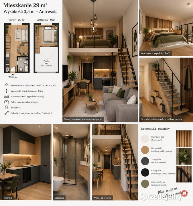 Kawalerka 4500m2 warmińsko-mazurskie Kętrzyn