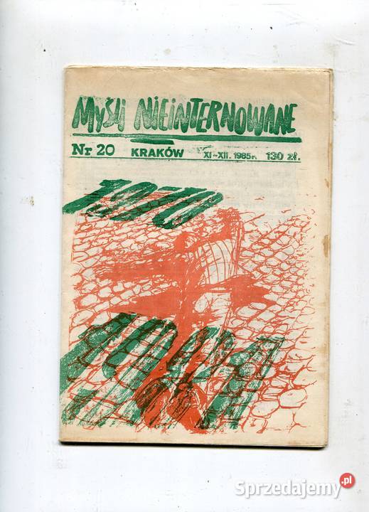 Myśli nieinternowane 20 zachodniopomorskie Szczecin