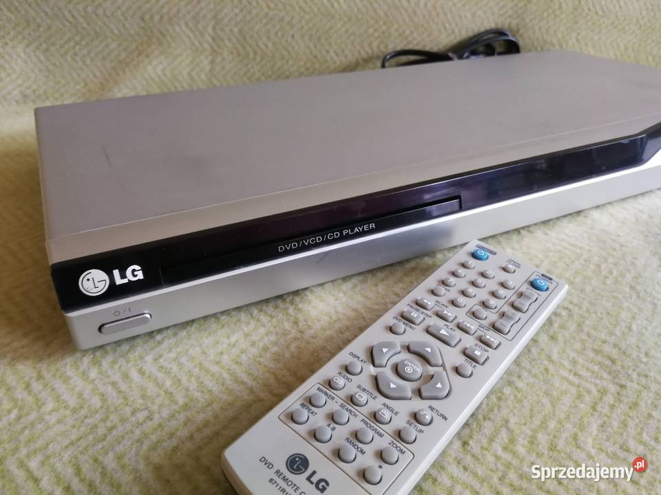 Odtwarzacz DVD LG DVX276 z oryginalnym pilotem