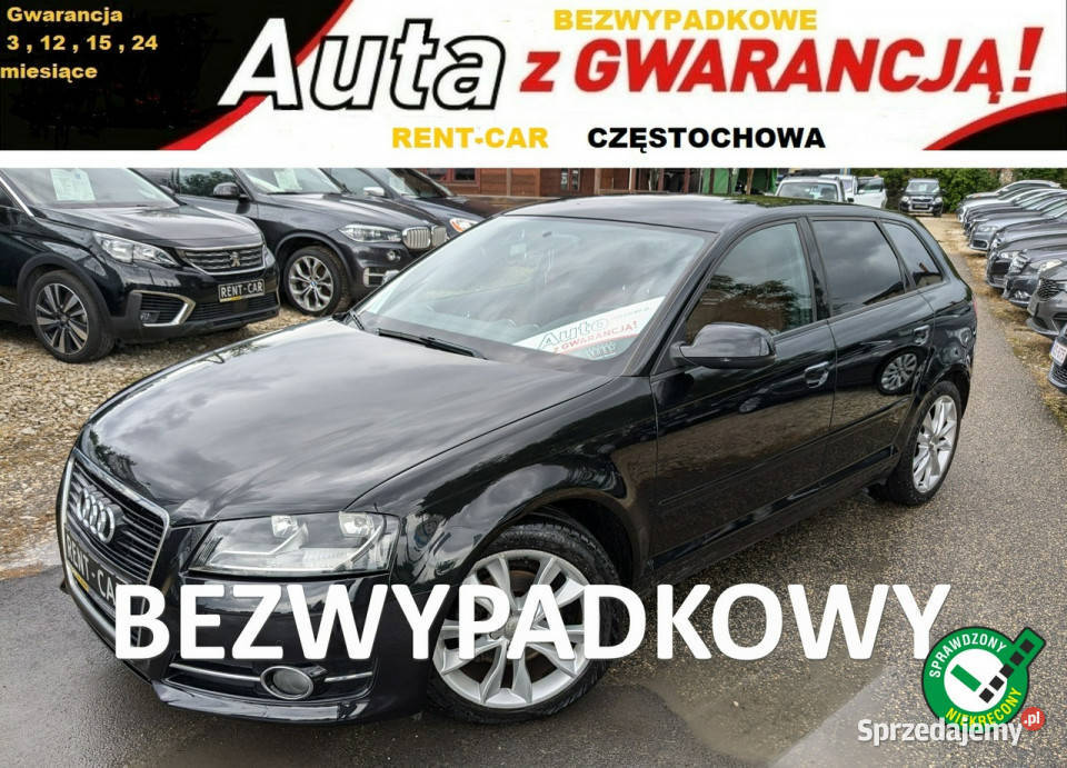 Audi A3 Sportback 14i125OPŁACONYBezwypadkowy czujnik deszczu Częstochowa