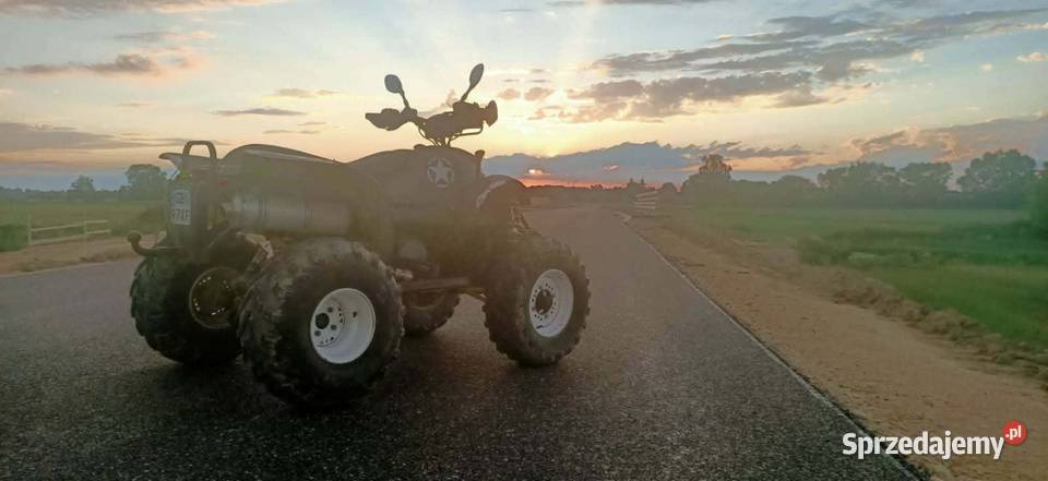 Quad Polaris sclambler 500 4x4 Gręboszów