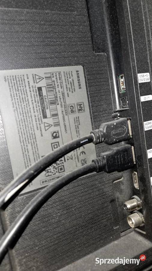 Syndyk sprzeda prawo własności do Telewizora Samsung Gdańsk
