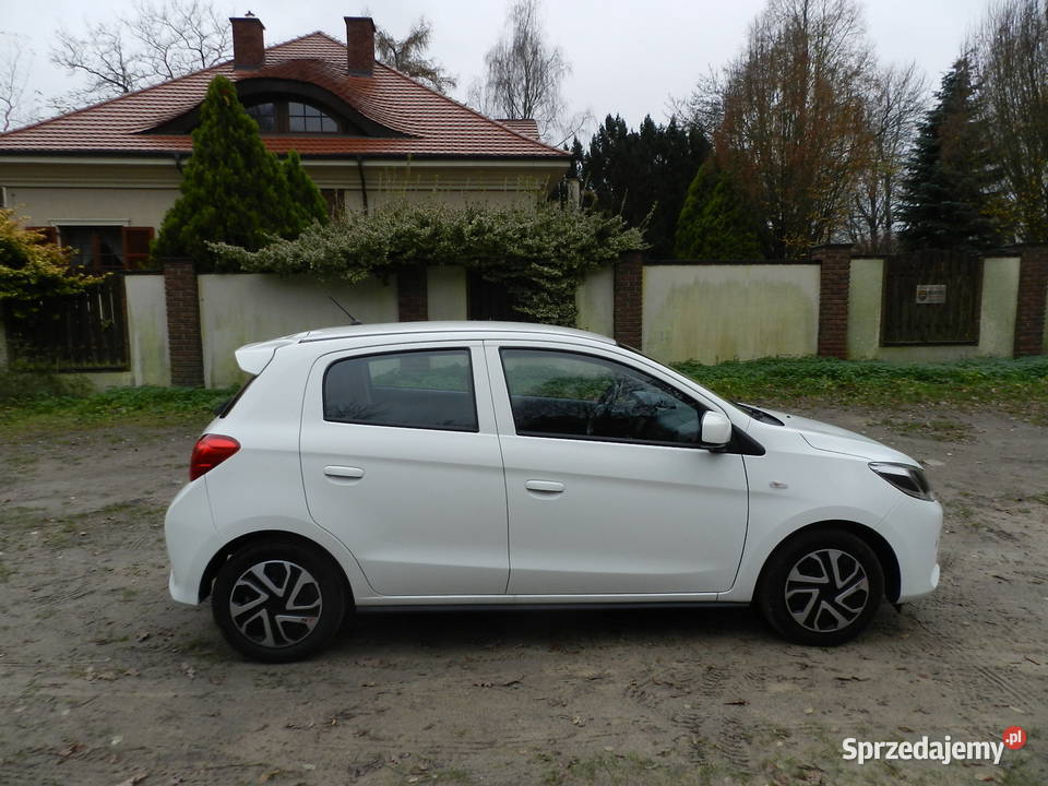 Mitsubishi Space Star II Serwisowany tani biały wielkopolskie Puszczykowo