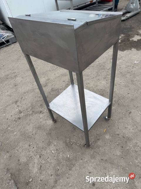 Pulpit roboczy stojący z półką ze stali Głogówko