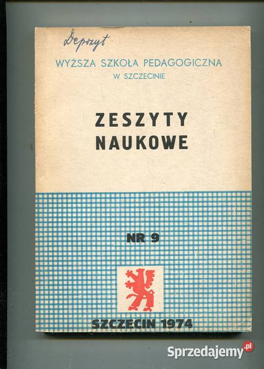 Zeszyty Naukowe 9 WSP Szczecin 1974
