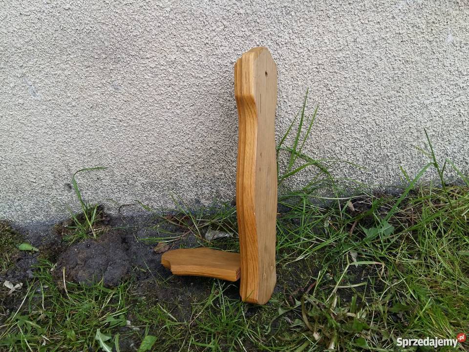 Drewniana półka konsolka 280 36cm wielkopolskie Kościan sprzedam
