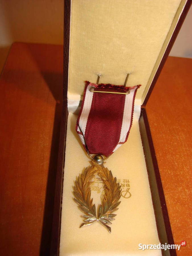 Palmy złote odznaczenie belgijskie Pruszcz Gdański