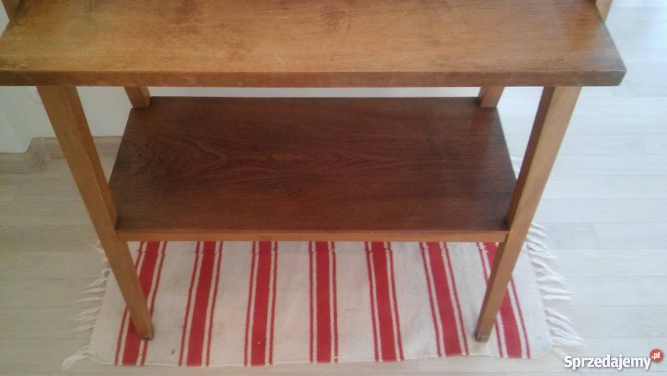 Klasyczne wzornictwo etażerka półka stojąca Gdańsk