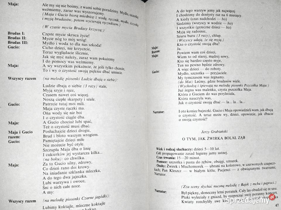 Materiały pomocnicze opiekunów klubów Wiewiórka lubelskie Chełm sprzedam