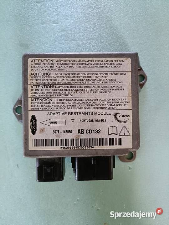 MODUŁ SENSOR AIRBAG FORD MONDEO MK3 3S7T14B056AB Mielec sprzedam