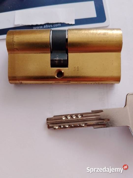 Wkładka Abus D10 mosiądz 3035 atest klasy C 4 Nowa Dęba