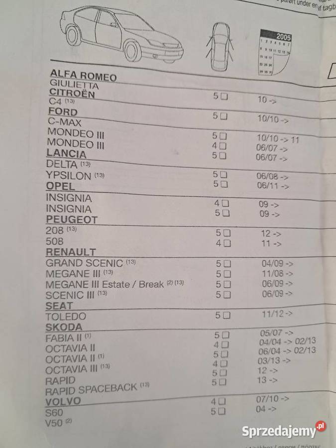 Bagażnik dachowy Mont Blanc małopolskie Wadowice