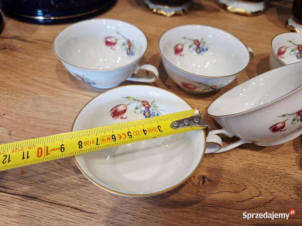 Zestaw 6 Filiżanek porcelana Bavaria warmińsko-mazurskie Braniewo sprzedam
