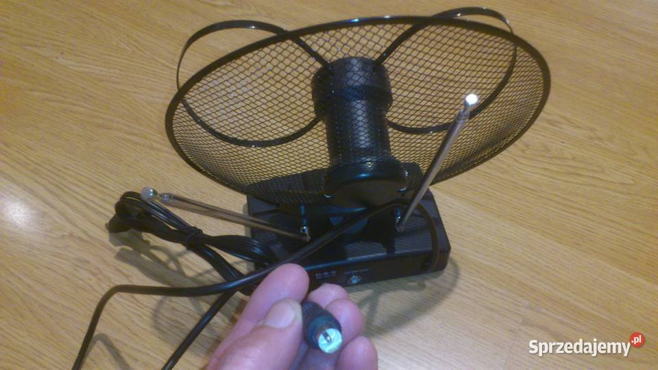 Antena wewnętrzna do odbioru telewizji naziemnej Elektronika Łódź