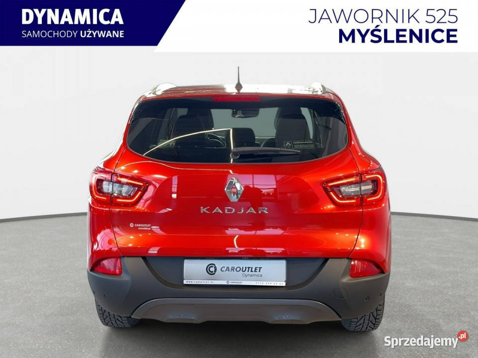Renault Kadjar 12T 130 M6 2015 r salon komplet czerwony Myślenice