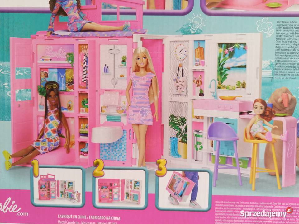 NAJTANIEJ Barbie Przytulny Domek Lalka i śląskie Zabrze sprzedam