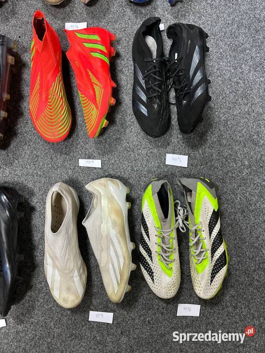 Zestaw korków piłkarskich 20 par LOT022 Adidas sprzedam