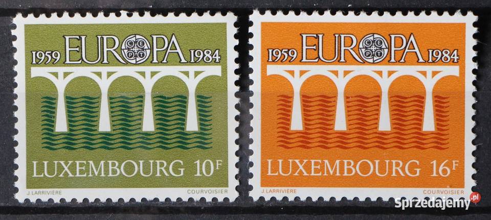 Luksemburg Europa CEPT Filatelistyka Oborniki