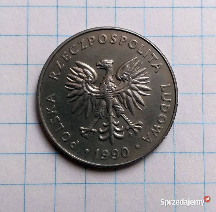 20 ZŁOTYCH 1990 POLSKA Numizmatyka Piszczac sprzedam