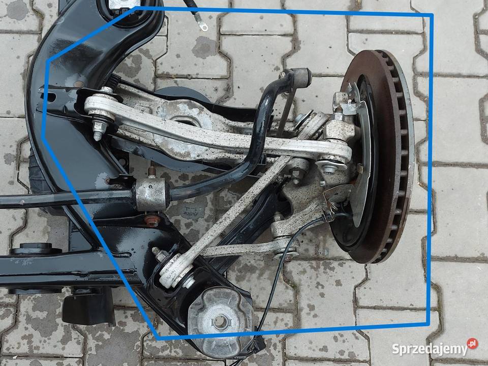 Mercedes EQC 400 W293 ZAWIESZENIE PRAWE TYŁ dolnośląskie