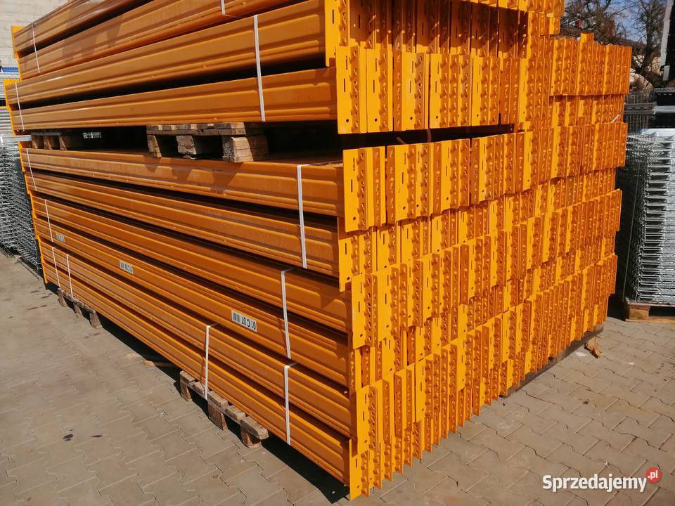 Regały paletowe wysokiego składowania magazynowe Wieluń sprzedam