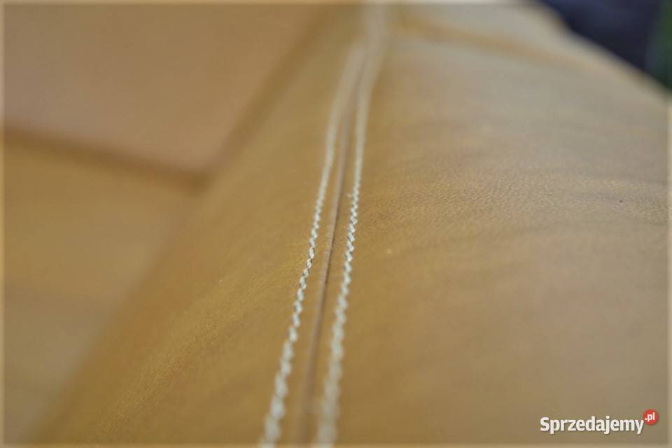 Narożnik rogówka 100 skóra naturalna Nowy duży Śmigiel