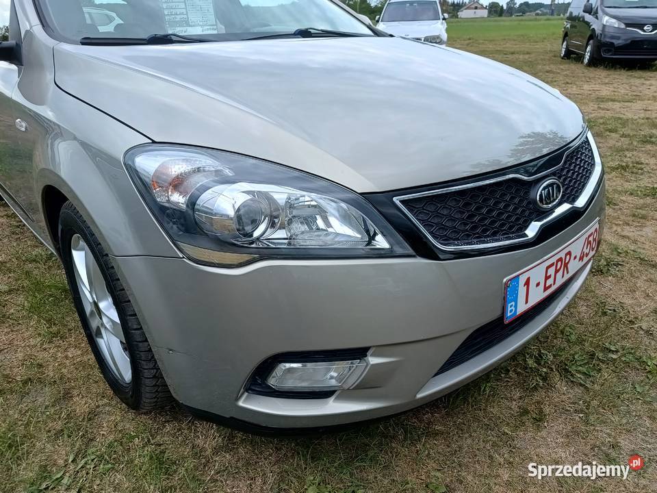 Kia Ceed kompakt 16 CRDI 6 biegów zielony