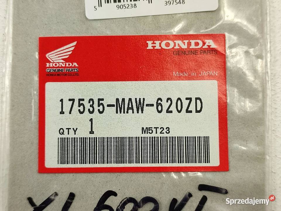 NAKLEJKA NA BAK LEWA STR HONDA XL600VT G KPH sprzedam
